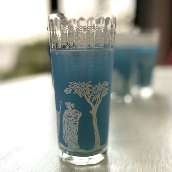 Vintage JasperWare Highball Glasses - Picture 2 of 3